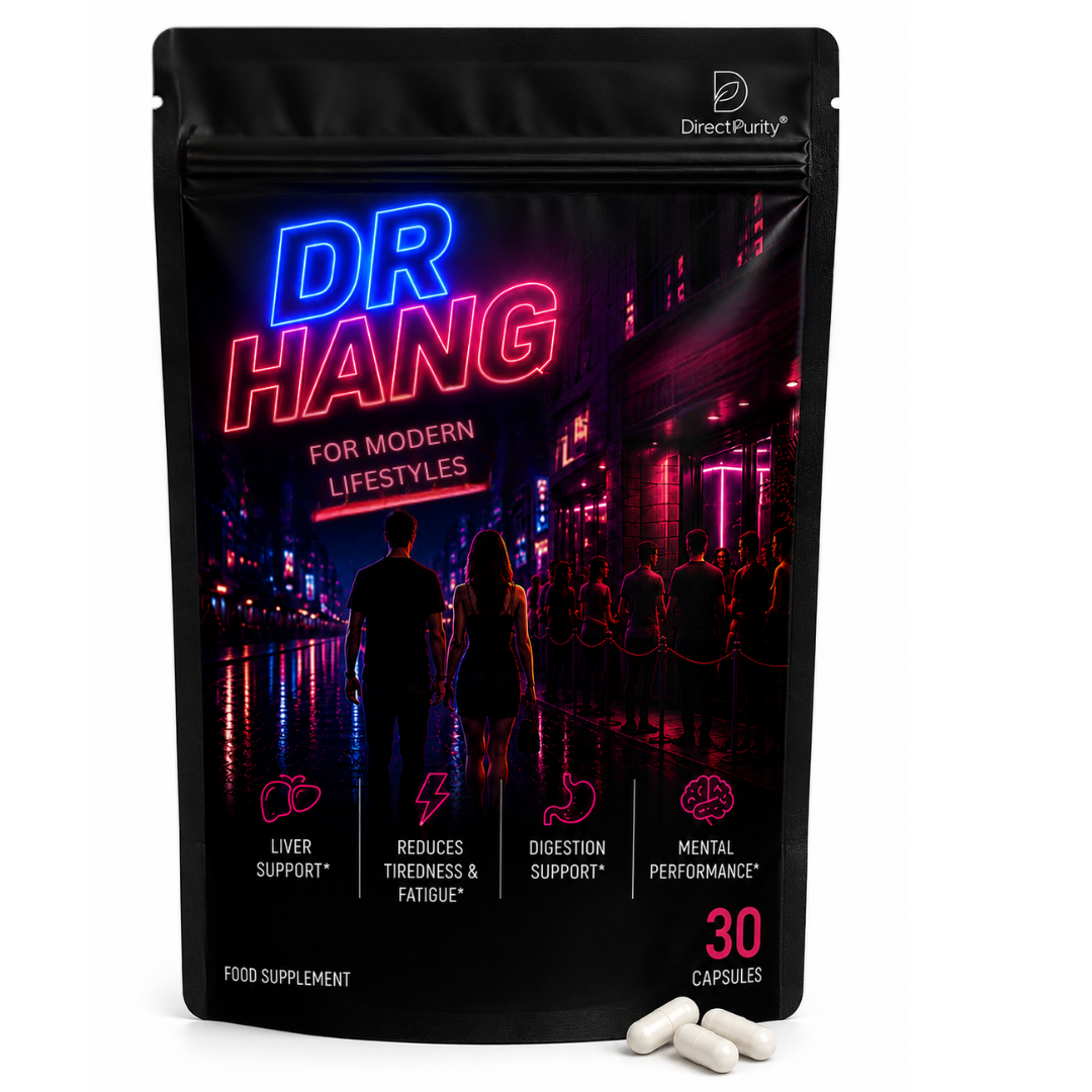 Dr Hang - Liver Support Supplement – DHM, Rosemary Leaf, prickly Pear ,Magnesium & B Vitamins – 30 Capsules – Full Liver Detox & Recovery Formula
