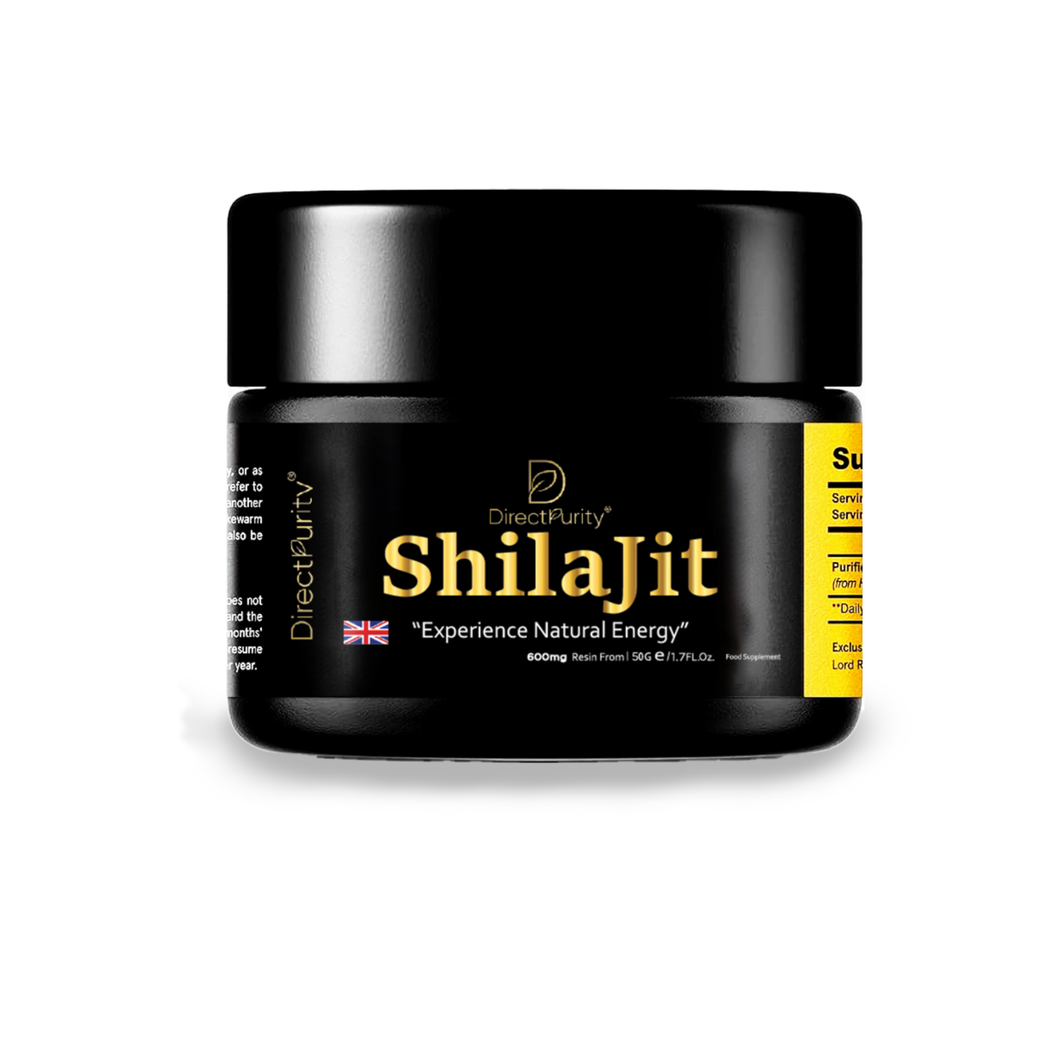Pure Himalayan Shilajit Resin – Grade A 50 g – 85+ Trace Minerals & Fulvic Acid – Natural Energy & Immune Support – Vegan, 2‑Month Supply