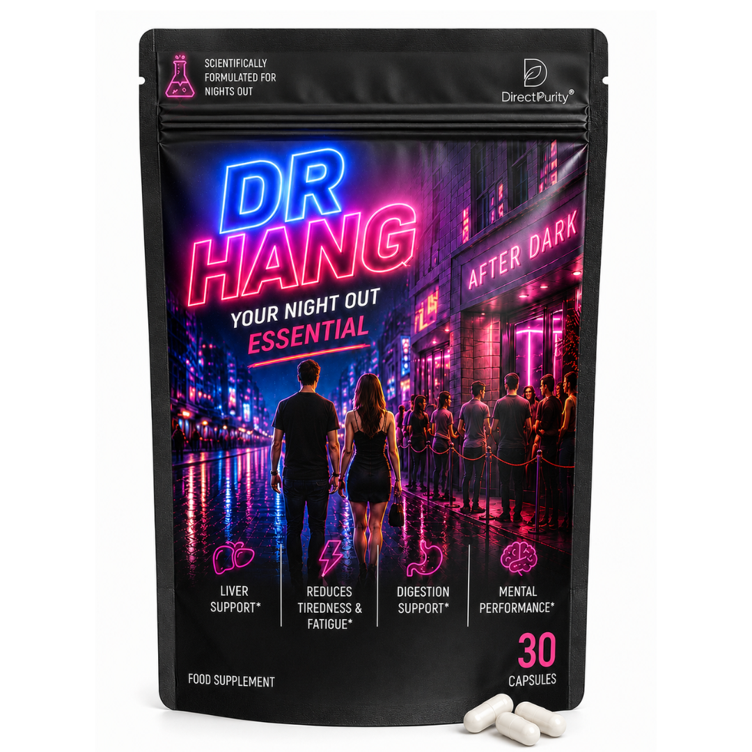 Dr Hang - Liver Support Supplement – DHM, Rosemary Leaf, prickly Pear ,Magnesium & B Vitamins – 30 Capsules – Full Liver Detox & Recovery Formula