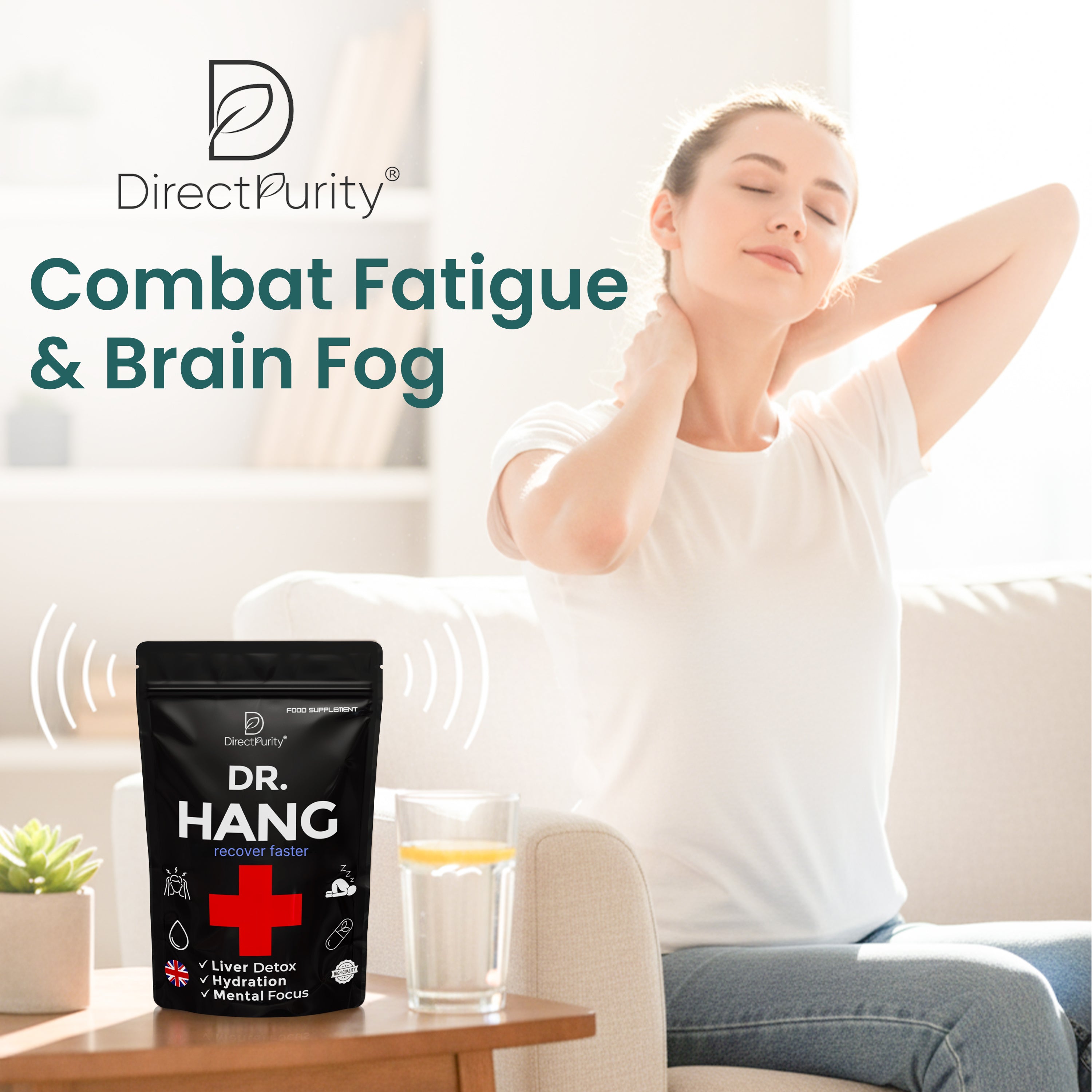 Dr Hang - Liver Support Supplement – DHM, Rosemary Leaf, prickly Pear ,Magnesium & B Vitamins – 30 Capsules – Full Liver Detox & Recovery Formula